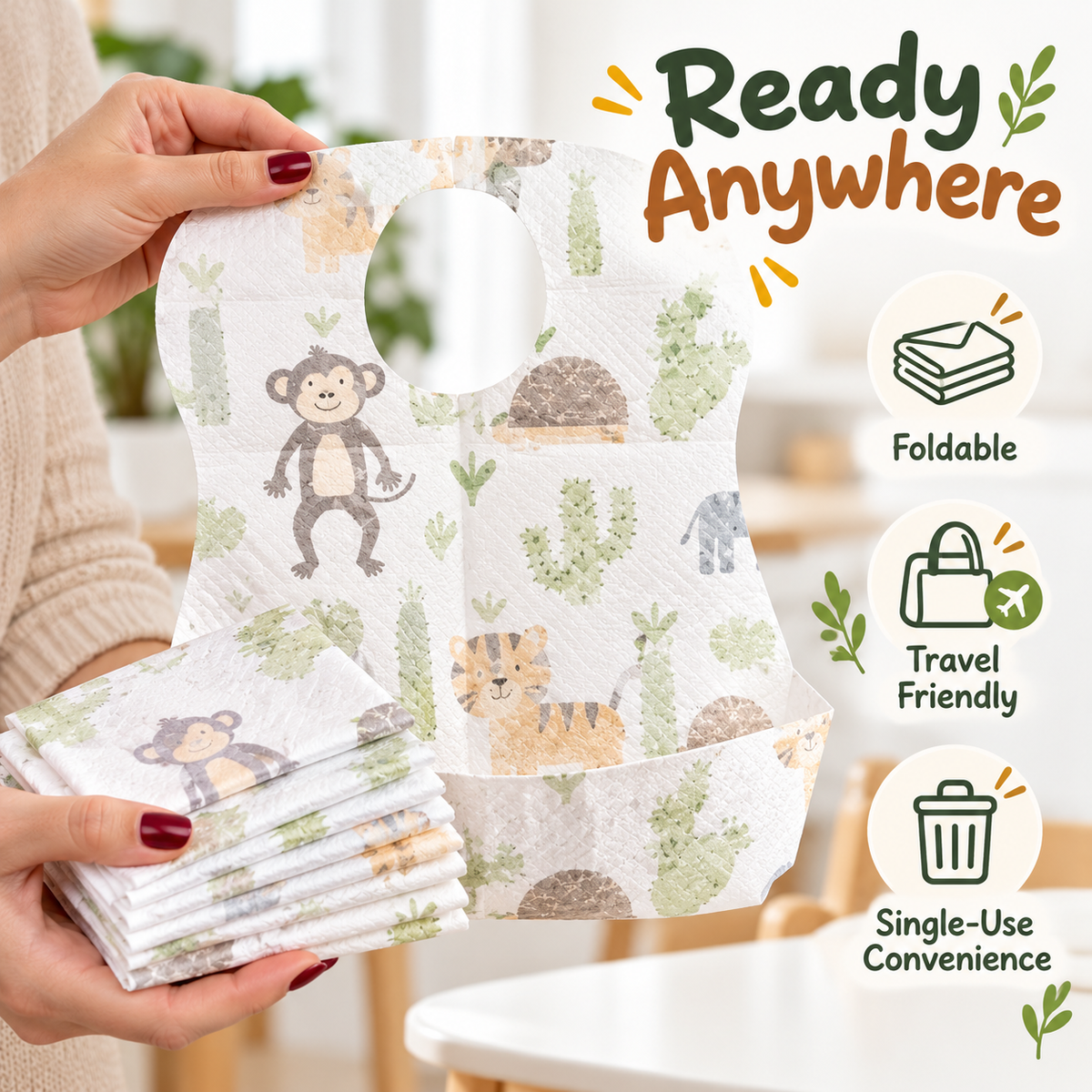 Disposable Baby Bibs