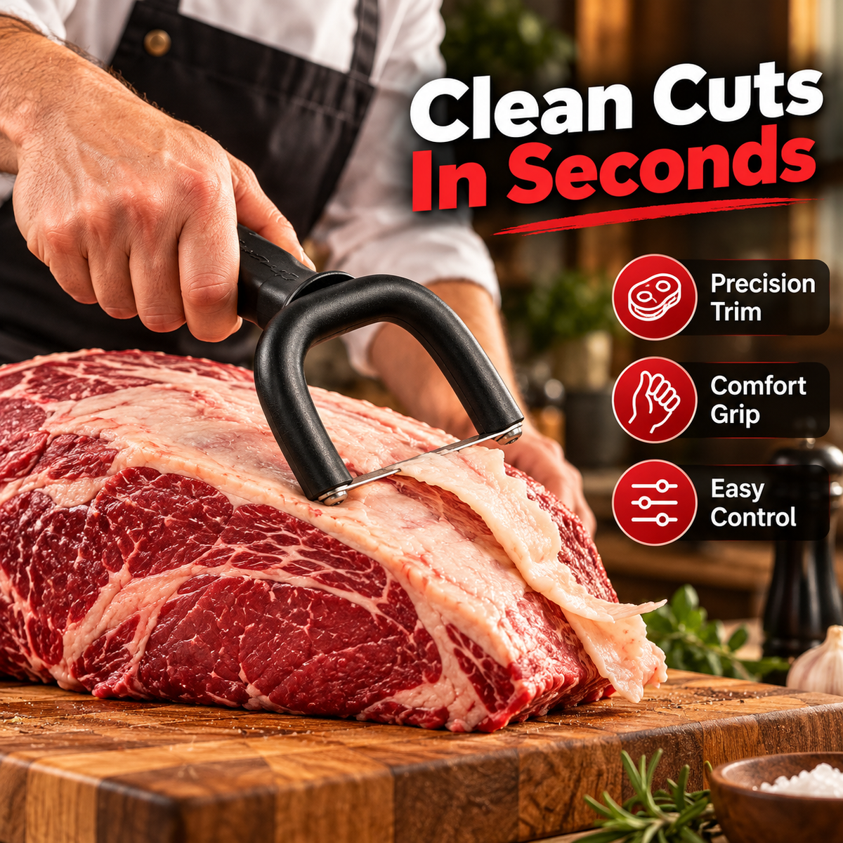 Handheld Fat Trimmer for Meat 🥩