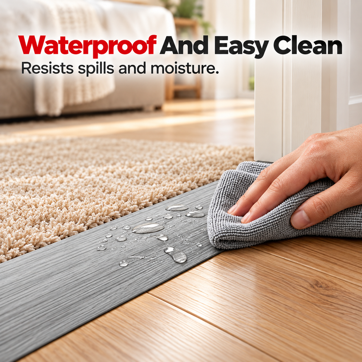 self-adhesive floor transition