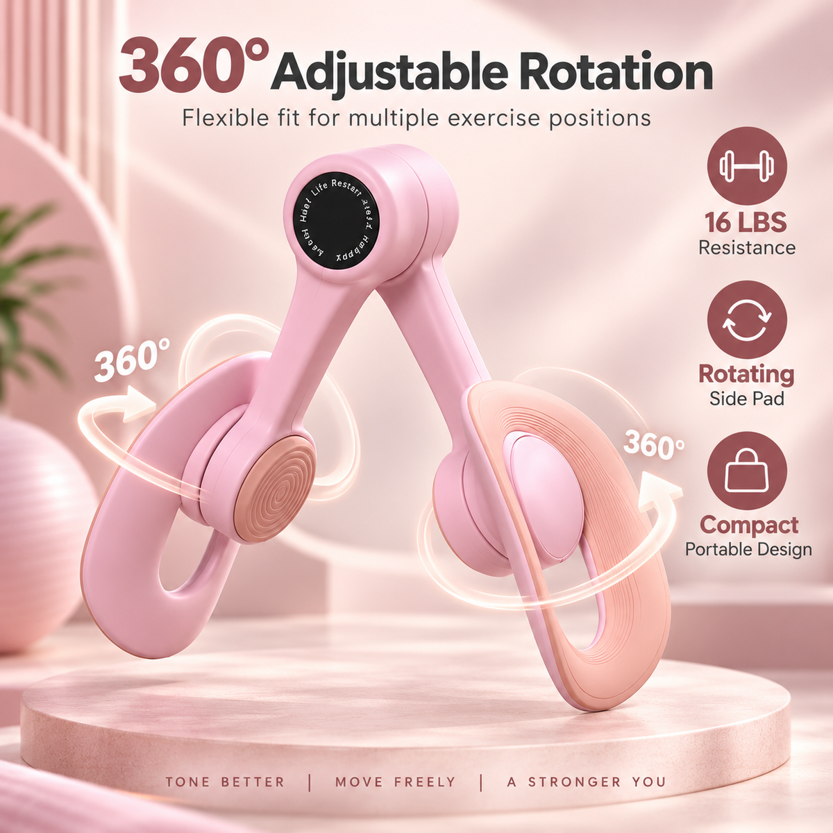 Merach Thigh Trainer โ Inner Thigh, Legs & Arms Home Fitness Equipment