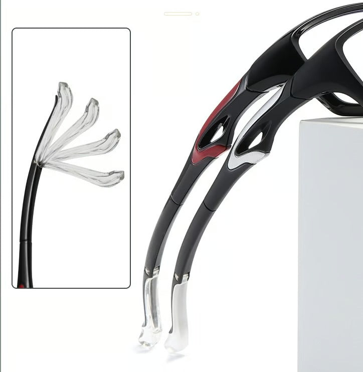4 in 1 Unisex Anti Blue Light Adjustable Temples Reading Glasses