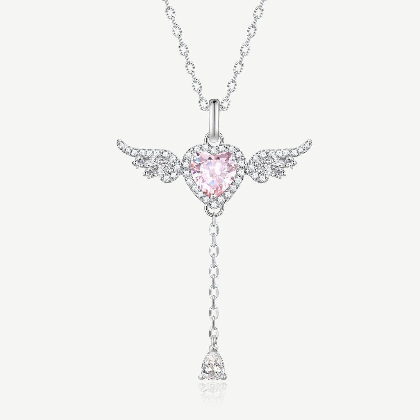 "Angel's Love" Sterling Necklace