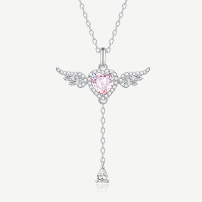"Angel's Love" Sterling Necklace