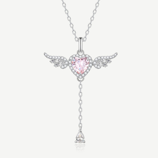 "Angel's Love" Sterling Necklace