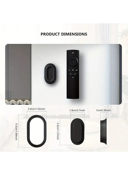 Magnetic Remote Control Holder Wall Mount