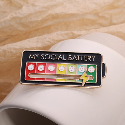 SOCIAL BATTERY PIN