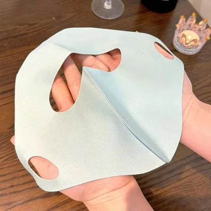 Women Sun Protection Anti-Ultraviolet Breathable Forehead Full Face Mask