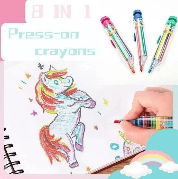 15 in 1 Crayons Pen Set