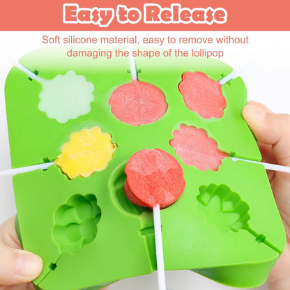2 in 1 Useable Mold for Lollipop ( Sticks Included )
