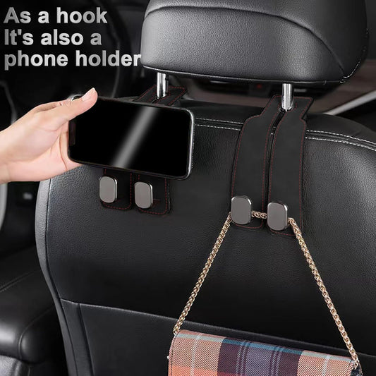 2-in-1 Universal Car Seat Hook Organizer