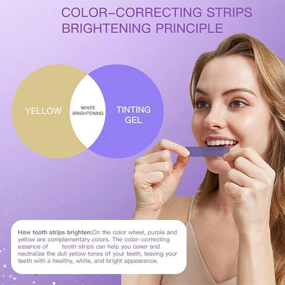Purple Instant Teeth Whitening Strips