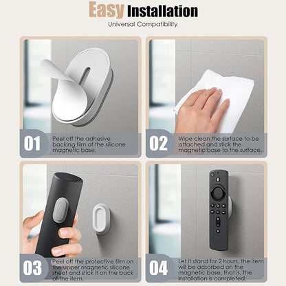 Magnetic Remote Control Holder Wall Mount