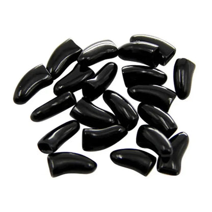 Imported Soft Silicone Nail Caps For Cats (Pack of 20)