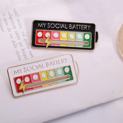 SOCIAL BATTERY PIN