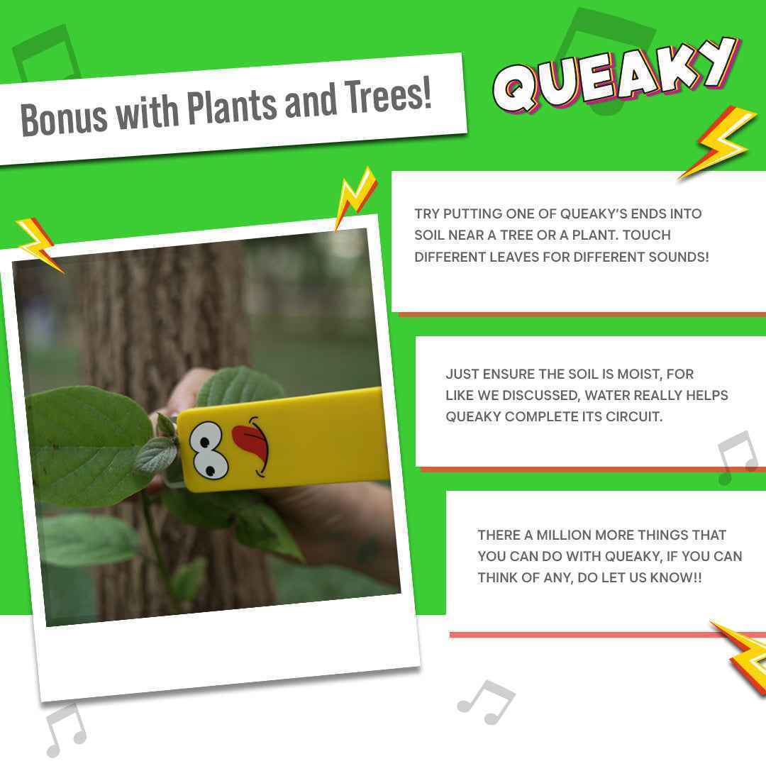 Queaky Interactive Music Toy