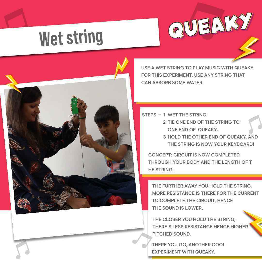 Queaky Interactive Music Toy