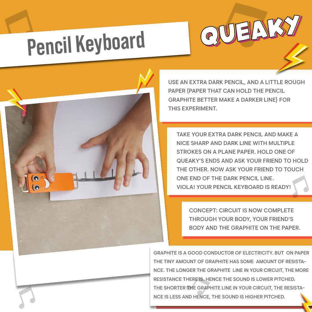 Queaky Interactive Music Toy