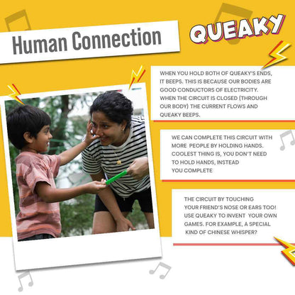 Queaky Interactive Music Toy