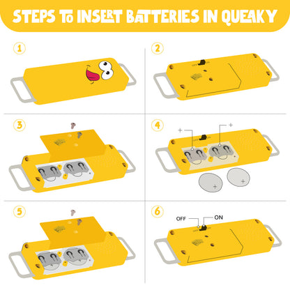 Queaky Interactive Music Toy