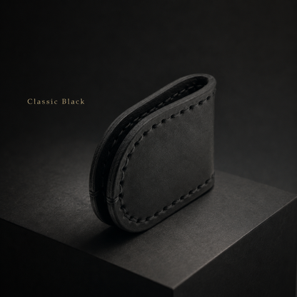Premium Leather Money Clip Wallet