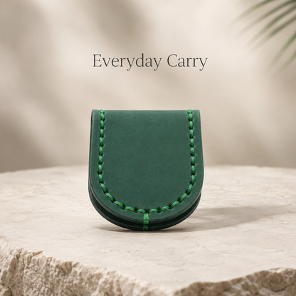 Premium Leather Money Clip Wallet