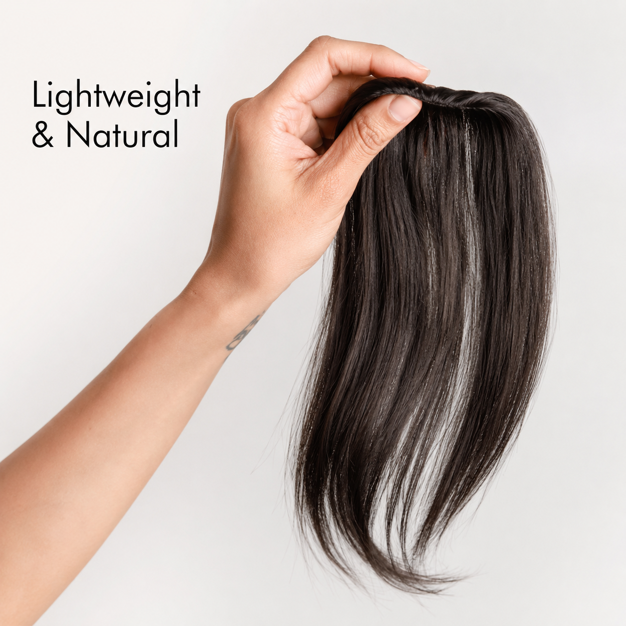 Forehead Cover Clip-In Bangs Wig