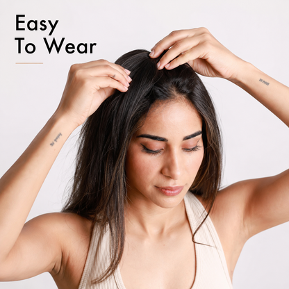 Forehead Cover Clip-In Bangs Wig