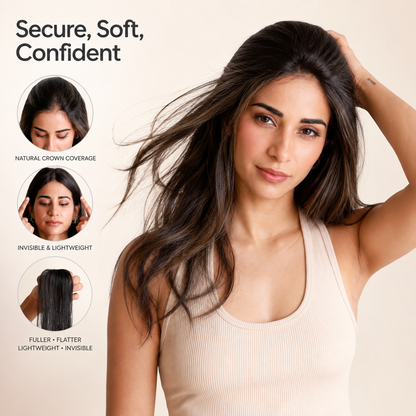 Forehead Cover Clip-In Bangs Wig