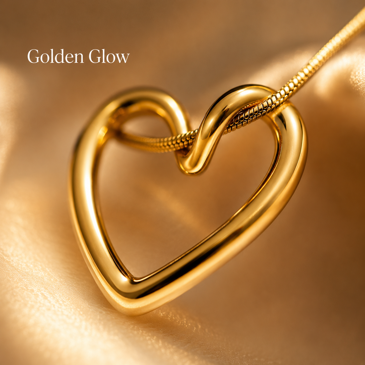 Premium Hollow Heart Pendant Necklace