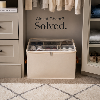 2 in 1 Foldable Smart Shoe Organizer