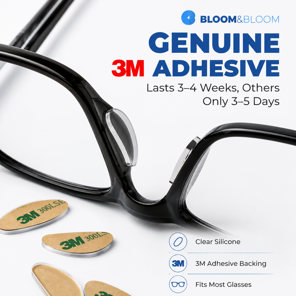 Reuseable Anti Slip Nose Pads