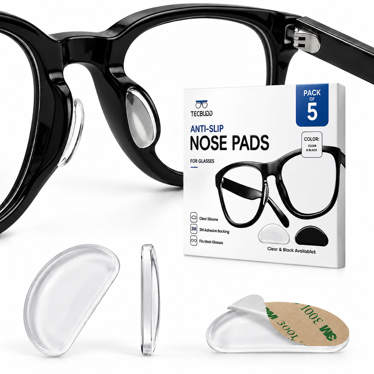 Reuseable Anti Slip Nose Pads