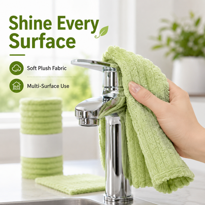 Thick Tear-Off Cleaning Cloth Roll | Reusable Absorbent Kitchen Wipes