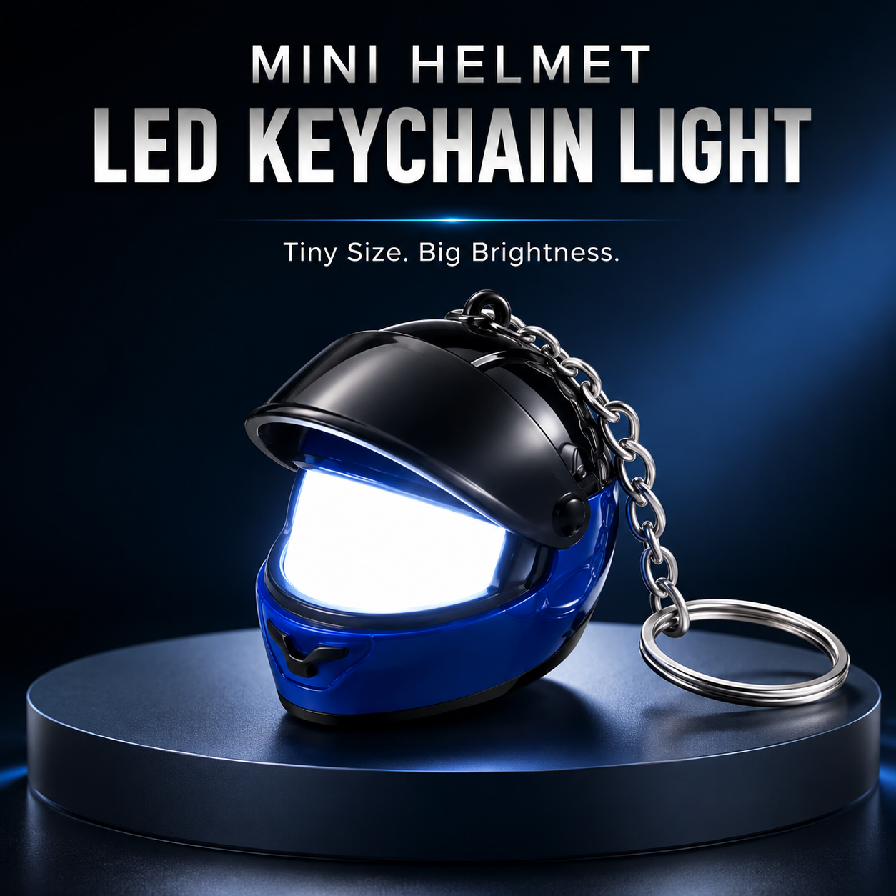LumiHelmet Flashlight Keychain