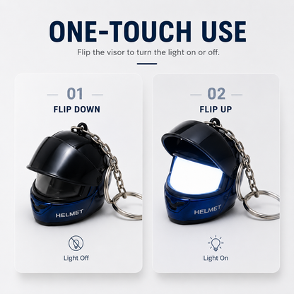 LumiHelmet Flashlight Keychain