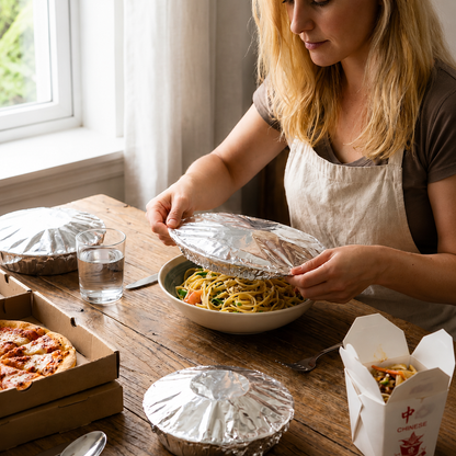 Universal Re- Usable Food Foil Cover