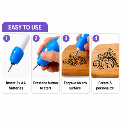 Universal Self Engraving Pen
