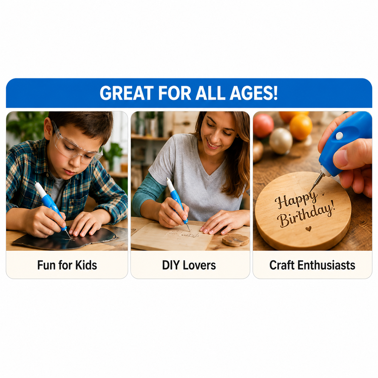 Universal Self Engraving Pen