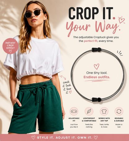 Unisex Crop Tuck Band
