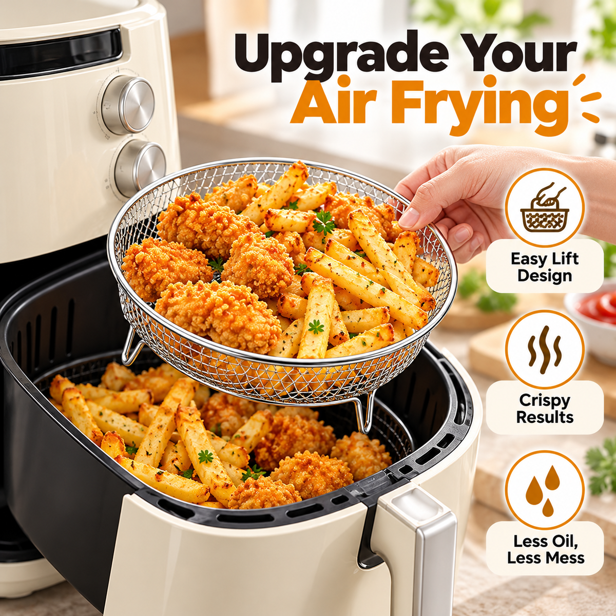 Multi-Purpose Air Fryer Rack