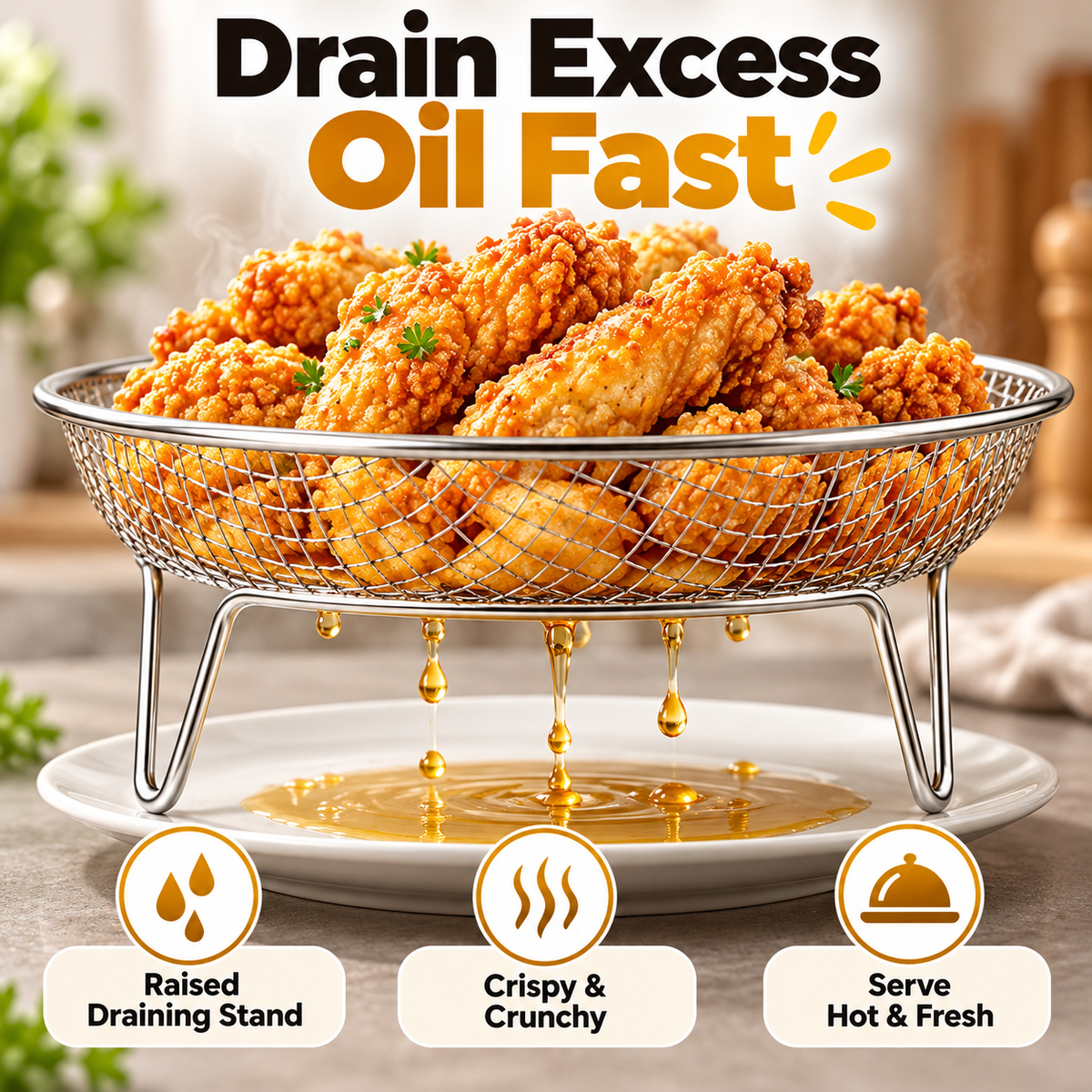 Multi-Purpose Air Fryer Rack