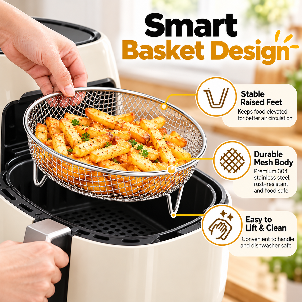 Multi-Purpose Air Fryer Rack