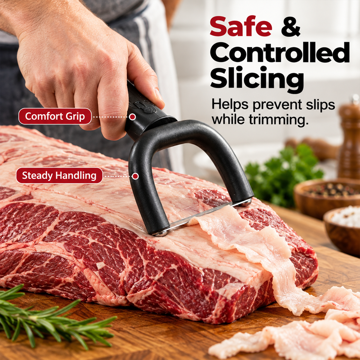 Handheld Fat Trimmer for Meat 🥩