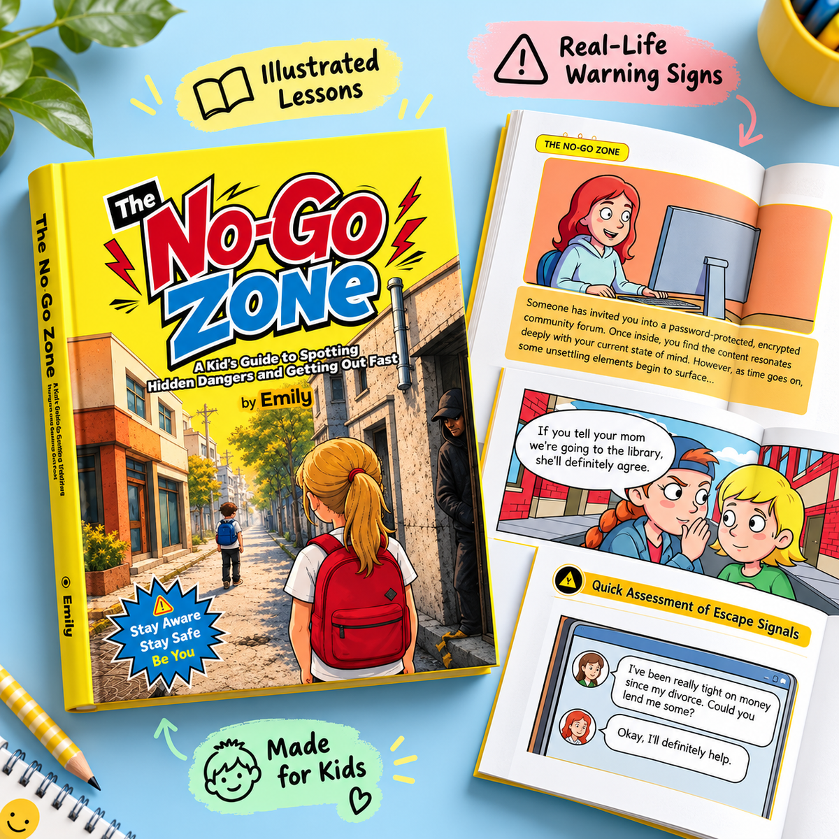 SafeZone Kids™ – A Smart Guide to Staying Safe