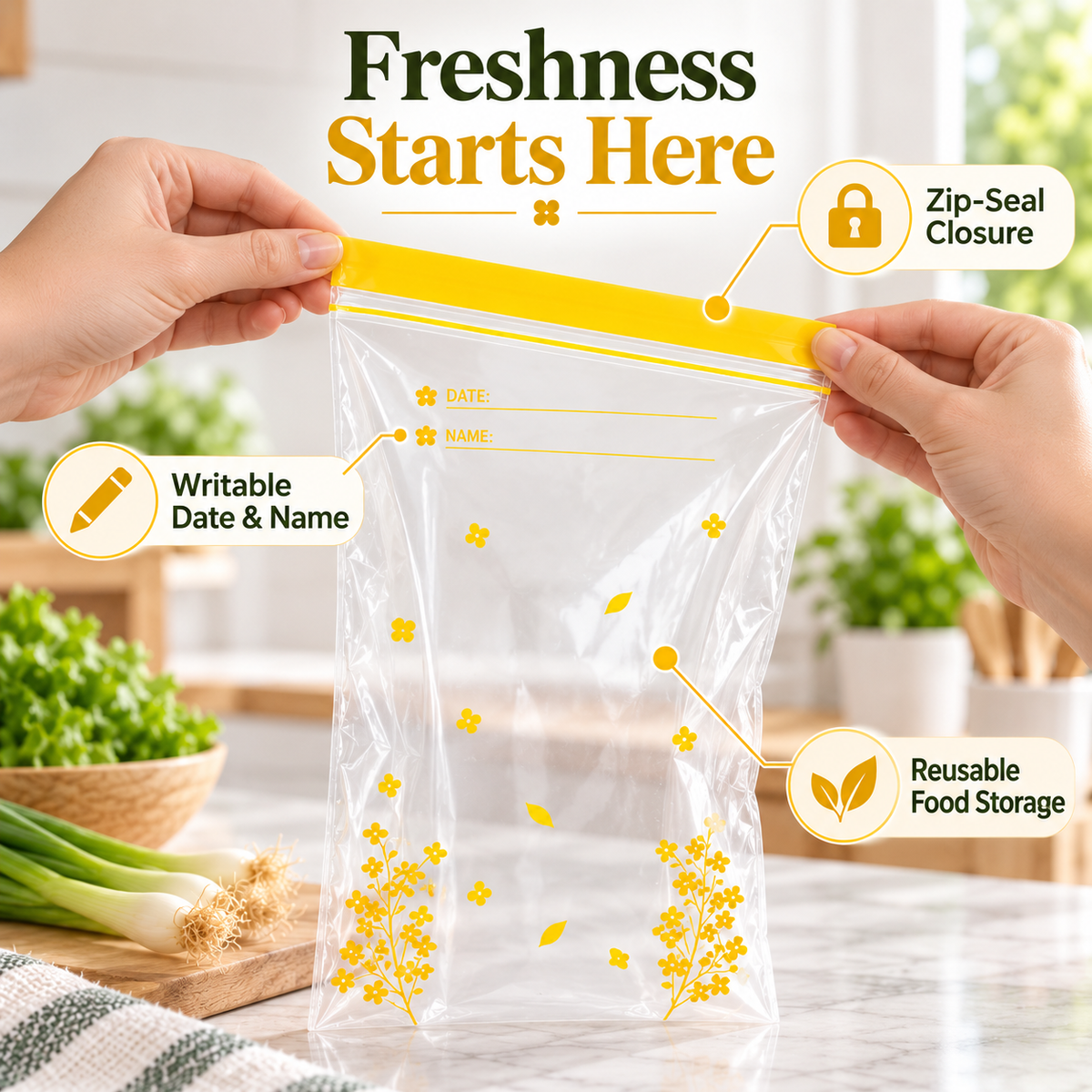 FreshSeal™ Food Storage Bags