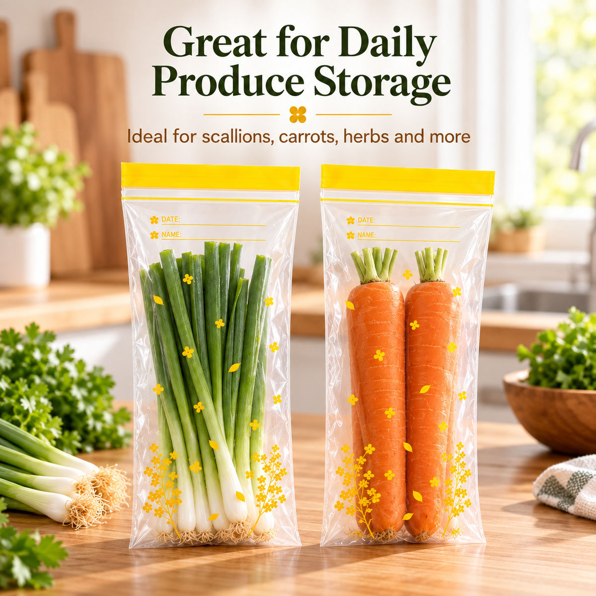 FreshSeal™ Food Storage Bags