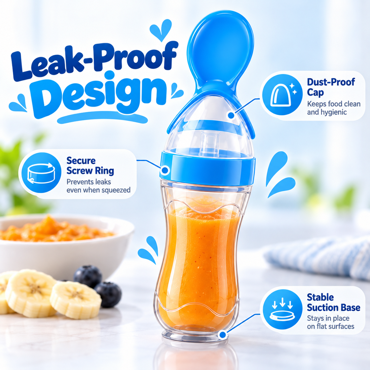 EasyFeed™ Baby Spoon Bottle