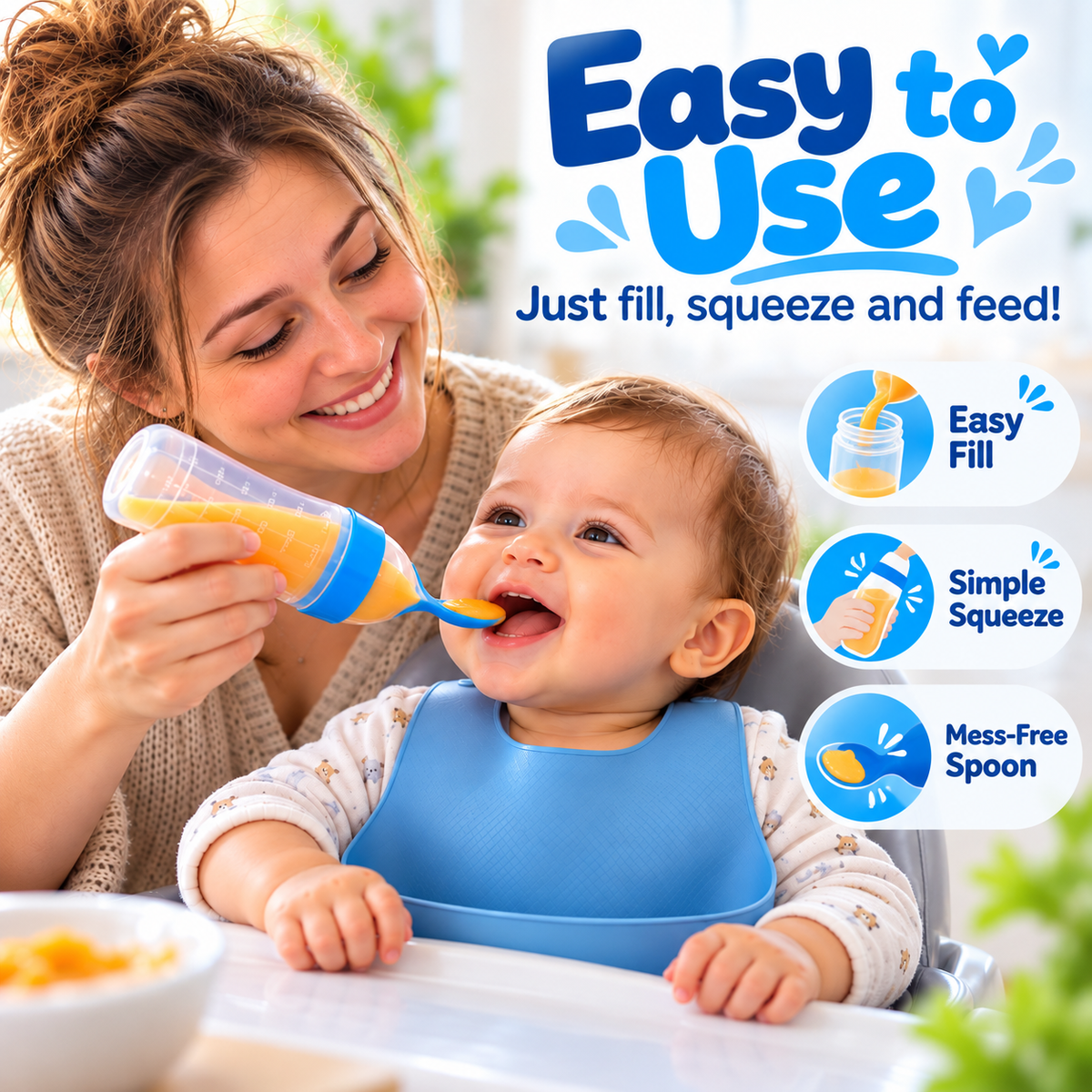 EasyFeed™ Baby Spoon Bottle