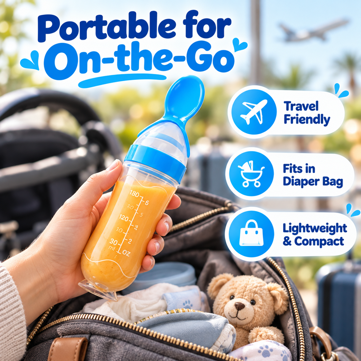 EasyFeed™ Baby Spoon Bottle