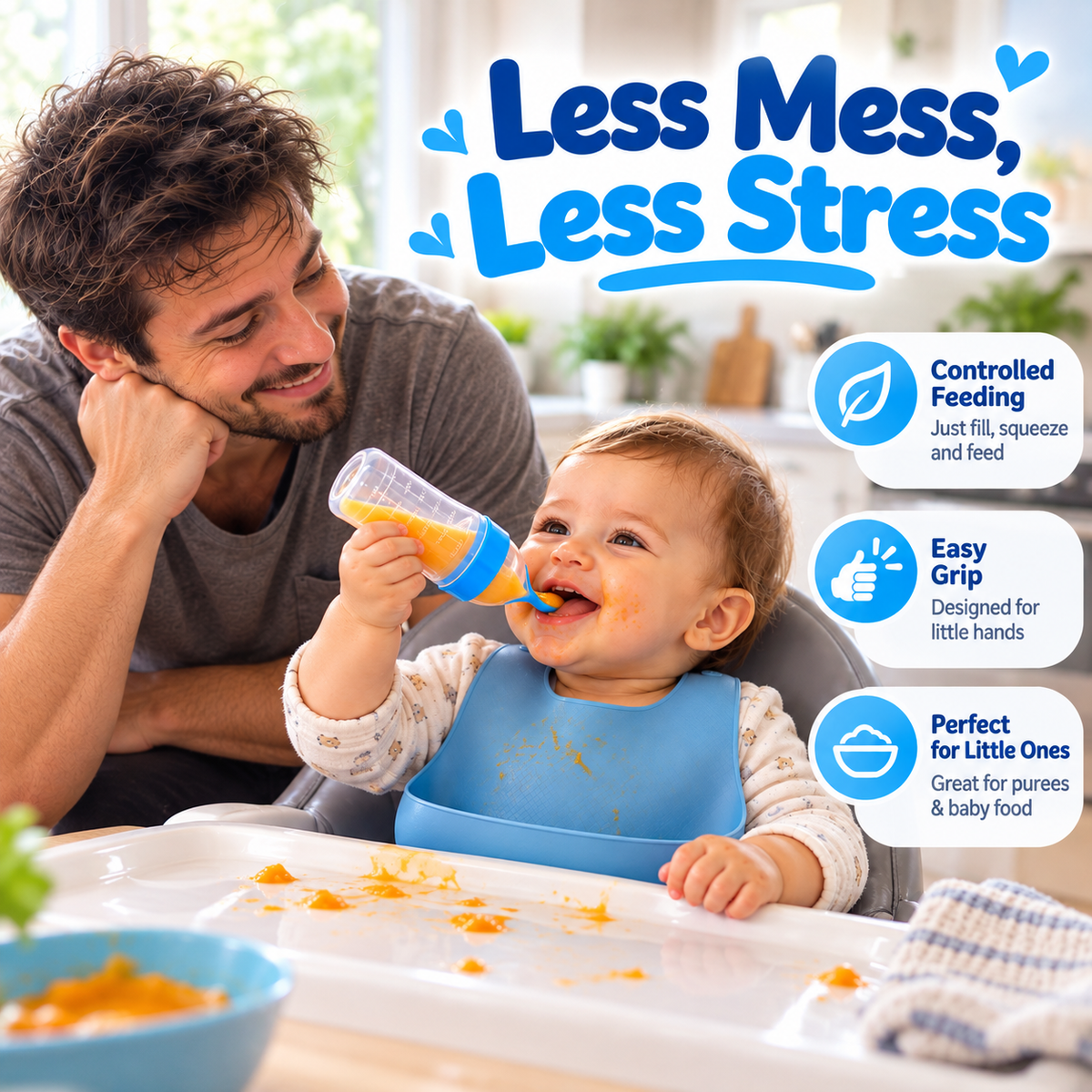 EasyFeed™ Baby Spoon Bottle